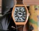 Copy Franck Muller Vanguard Rose Gold Camouflage Dial 42mm Watches (4)_th.jpg